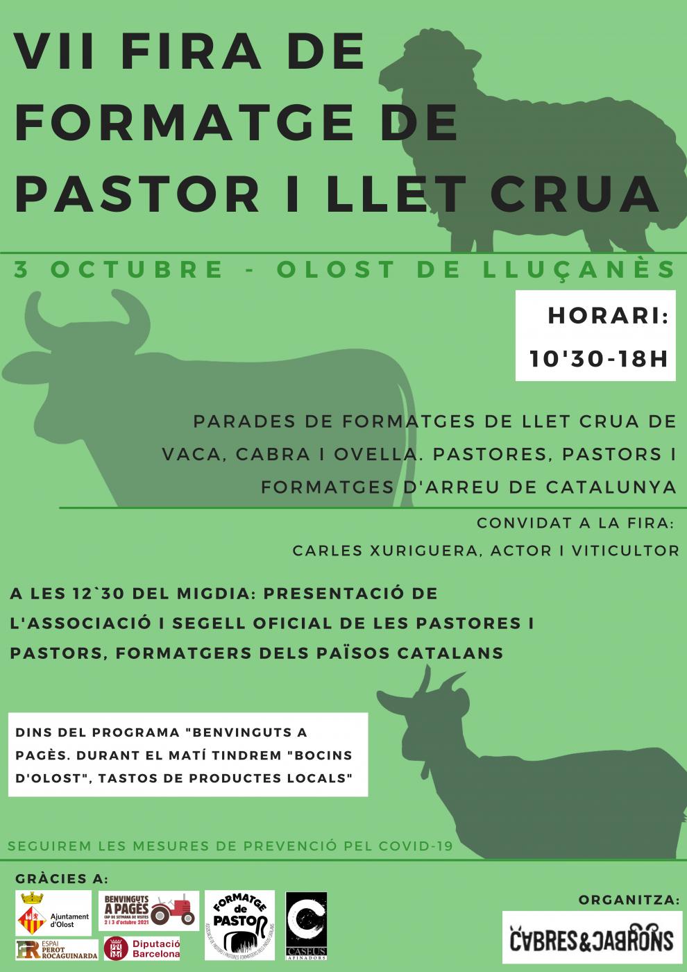 VII Fira de formatge de pastor i llet crua